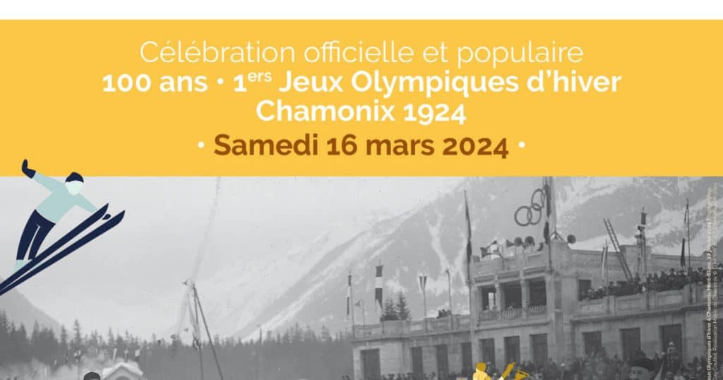 , Jeux Olympiques Une cérémonie officielle et populaire pour célébrer les 100 ans des Jeux à Chamonix