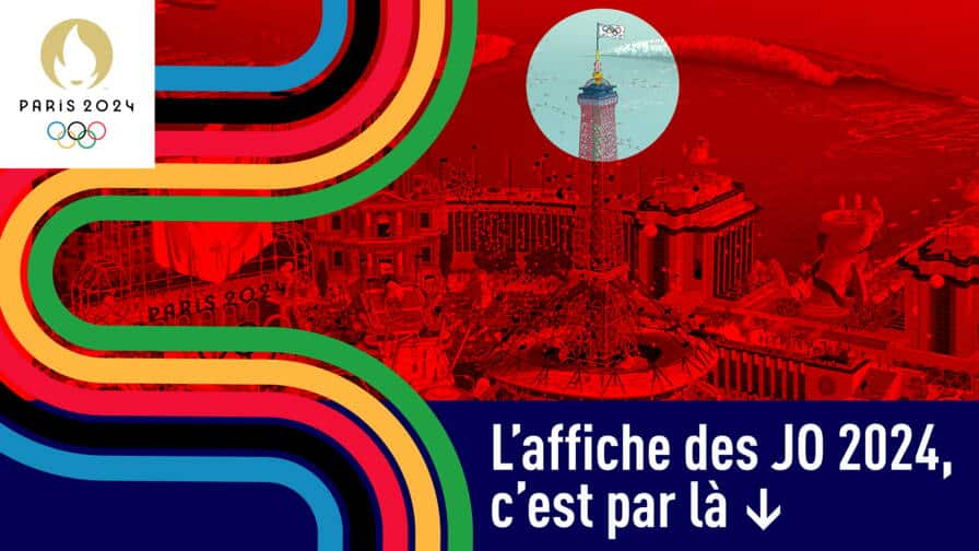 , Paris 2024 : découvrez l’affiche officielle des Jeux olympiques