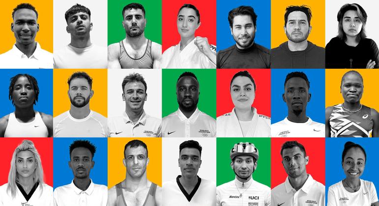 , Jeux olympiques : à Paris l&rsquo;équipe des réfugiés représentera plus de 100 millions de personnes déracinées