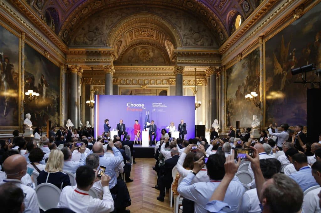 , Sommet Choose France : les ors de Versailles pour attirer les investisseurs étrangers